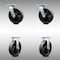 Service Caster 8 Inch SS Glass Filled Nylon Caster Set with Roller Bearing 2 Swivel 2 Rigid SCC SCC-SS30S820-GFNR-2-R-2 - alternate 1
